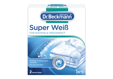 Veļ. balinātājs DR.BECKMANN White 2x40g