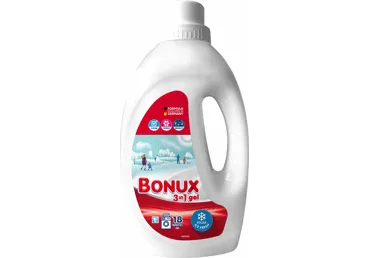 Veļas mazgājamais līdzeklis BONUX Ice Fresh 18m.r.900ml