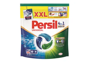 Veļas mazgājamās kapsulas PERSIL Discs Regular 40m.r.