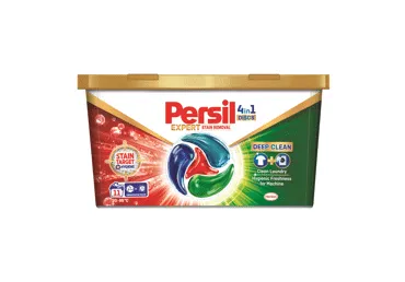 Veļas mazgājamās kapsulas PERSIL Discs Stain 11m.r.