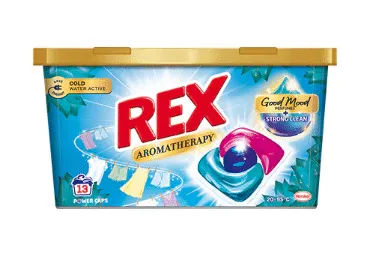 Veļas mazgājamās kapsulas REX Lotus Universal 13m.r.