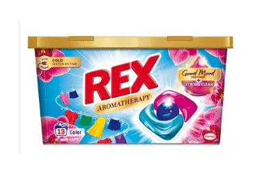 Veļas mazgājamās kapsulas REX Orchid Color 13m.r.