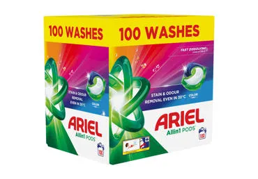 Veļas mazgāšanas kapsulas ARIEL Color 100m.r.