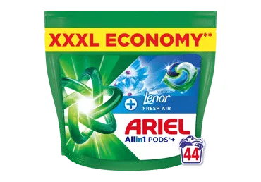 Veļas mazgāšanas kapsulas ARIEL Fresh Air 44gb