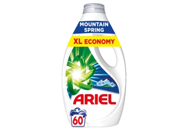 Veļas mazgāšanas līdzeklis ARIEL MSpring  60m.r. 2,7L