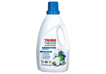 Veļas mazgāšanas līdzeklis TRI-BIO Sensitive, 1.42l