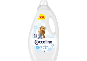 Veļas mīkstinātājs COCCOLINO Sensitive 130m.r. 2,99L
