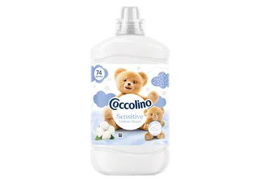 Veļas mīkstinātājs COCCOLINO Sensitive 74m.r.1,702L