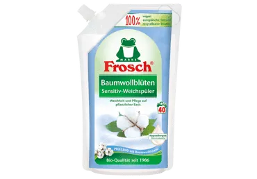 Veļas mīkstinātājs FROSCH Cotton 40m.r.1L