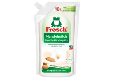 Veļas mīkstinātājs FROSCH mandeļu 40m.r. 1L