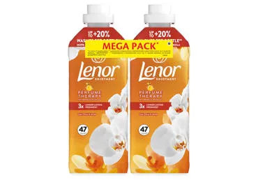 Veļas mīkstinātājs LENOR Gold 2x47m.r. 2x987ml
