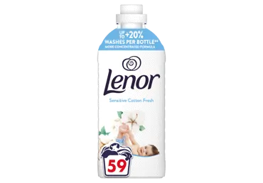 Veļas mīkstinātājs LENOR Sensitive Cotton 59m.r.1,239L