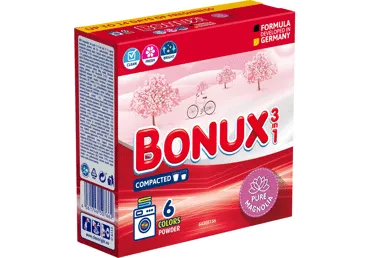Veļas pulveris BONUX Magnolia 6m.r.390g