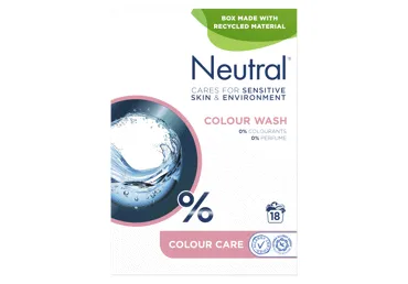 Veļas pulveris NEUTRAL Color 18m.r. 1,188kg