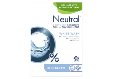 Veļas pulveris  NEUTRAL White 18m.r. 1,188kg