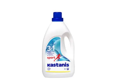 Veļas mazgāšanas līdzeklis KASTANIS 3in1 Sport 1800ml