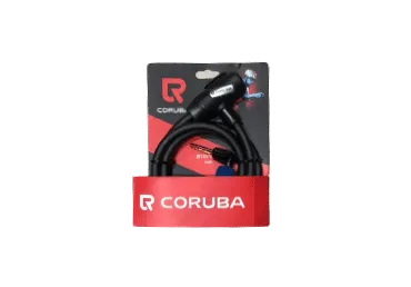 Veloslēdzene ar atsl. CORUBA Ø12x1500mm