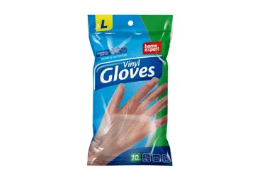 Vienreizējās lietošanas vinila cimdi, 10 gab. L