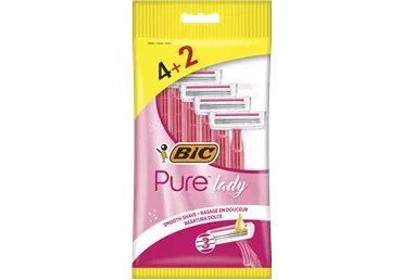 Vienreizējie skuvekļi BIC Pure3 Lady 6gab.