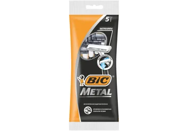 Vienreizēj.skuvekļi BIC Metal vīr. 5gab.