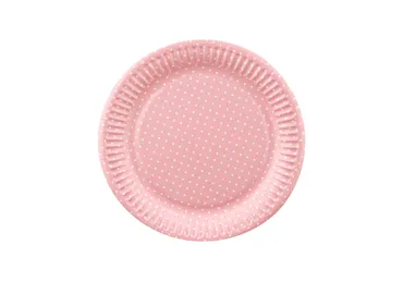 Vienr.šķīvji rozā ILAJA 8gab.18cm