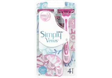 Vienr.skuv.GILLETTE VENUS Simply 4gab.