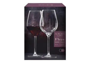 Vīna glāzes AURORA FLEYA 4gab. 500ml