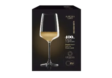 Vīna glāzes AURORA Moments 400ml 4gab.