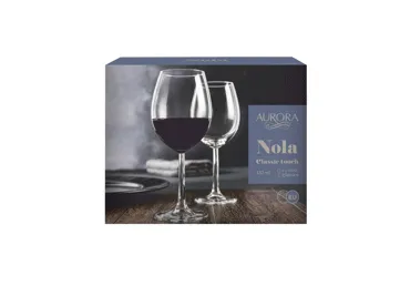 Vīna glāzes AURORA Nola 6gab. 430ml
