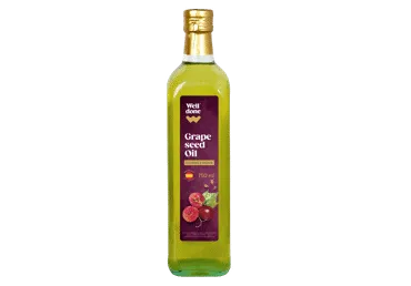Vīnogu kauliņu eļļa WELL DONE 750ml