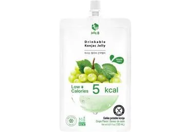 Vīnogu želeja Konjac ar saldinātājiem JELLY.B 150ml