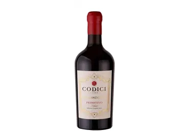 Vīns CODICI PRIMITIVO SALENTO APPASSIMENTO 14,5%0,75L