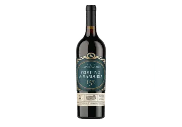 Vīns IL CAPOLAVORO Primitivo di Manduria 15% 0,75L