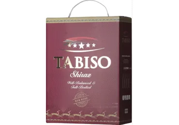 Vīns TABISO Shiraz 13,5% BIB 3L