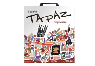 Vīns TAPAZ Tempranillo 14% 2,25L BIB