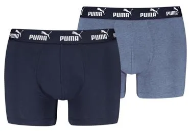 Vīriešu bokseršorti PUMA 2gab. džinsu zili S
