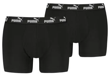 Vīriešu bokseršorti PUMA 2gab. melni M