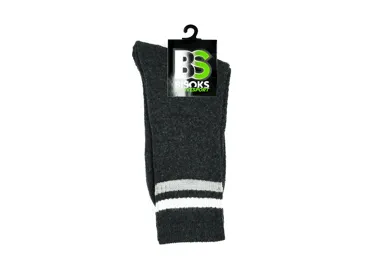 Vīriešu sporta zeķes 11022 BISOKS 39-42 pelēkas