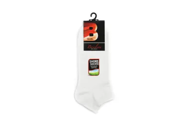 Vīriešu zeķes BISOKS 12301 baltas 43-46