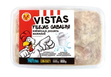 Vistas filejas gabaliņi krēmīgajā jogurta marinādē RGK 800g