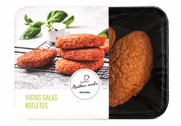 Vistas gaļas kotletes MEISTARA MARKA 2gab. 200g
