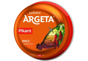 Vistas gaļas pastēte ARGETA, pikantā, 95g