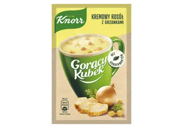 Krēmzupa Knorr CAS vistas ar grauzdiņiem 16g