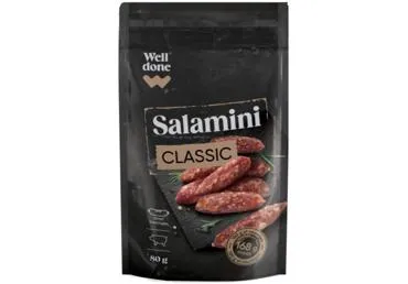 Vītinātas Mini salami desiņas WELL DONE 80g