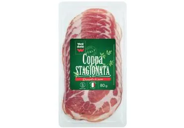 Vītināts cūkgaļas šķiņķis Coppa WELL DONE 80g