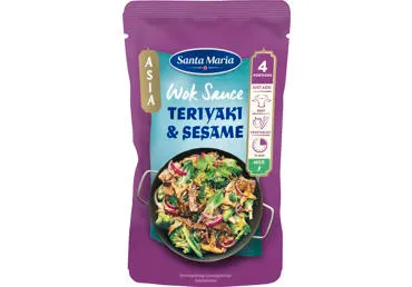 Vok mērce Terijaki sezama SANTA MARIA 150g