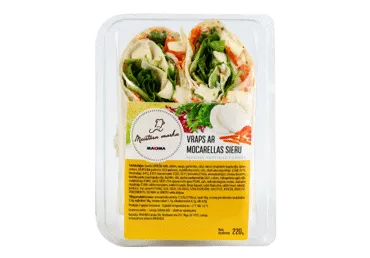 Vraps ar Mocarellas sieru MEISTARA MARKA 220g