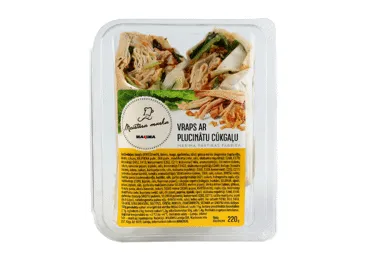 Vraps ar plucinātu cūkgaļu MEISTARA MARKA 220g
