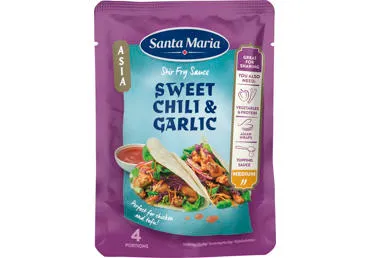 Wok mērce SANTA MARIA čili ķiploka 100g