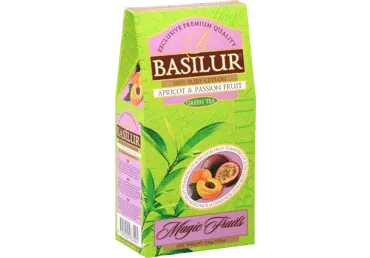 Zaļā tēja BASILUR Apricot 100g